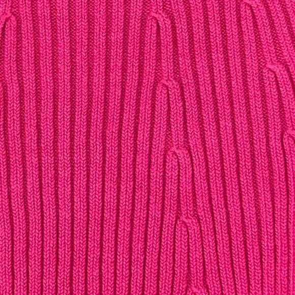 Diane Gilman DG2 Turtleneck Sweater Womens L Pink Half Sleeve Knit Ribbed New - Picture 9 of 10